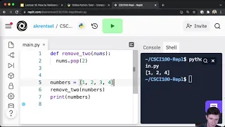 CSCI100 Lecture 16 3 - Non-Void vs Void Destructive Functions
