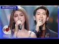 Lagu JM and Marielle sing the official theme song of \