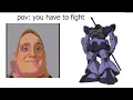 Mr incredible becomes uncanny (mobile suit gundam meme)