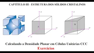 Calculando a Densidade Planar em Células Unitárias CCC