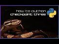 Checkpoint 3 - How to Python