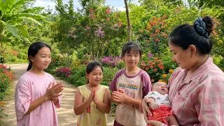 She Lost Everything But Found Happiness With Her Baby and These Sweet Children