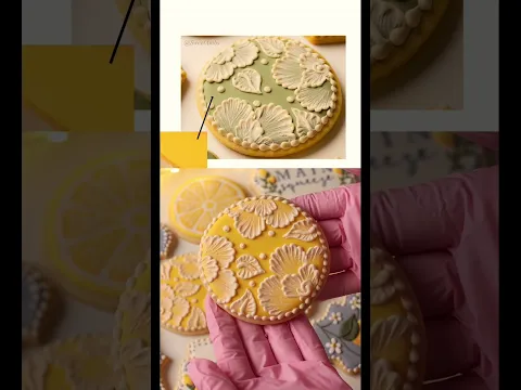 ✍️🗒️From sketch to cookie 🍪🍋 #royalicingcookies #artist #art #sketch