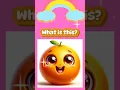 Download Lagu Come on!! Learn the names of fruits🌈🍊💛#educationalsongs #fruitsname #kidslearning #pimpimpom