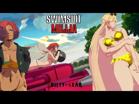 Download MP3 Swimsuit Millia Rides The Waves To Victory! | High Level Guilty Gear