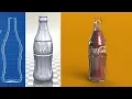Solidworks tutorial Coca Cola Contour Glass Bottle designing