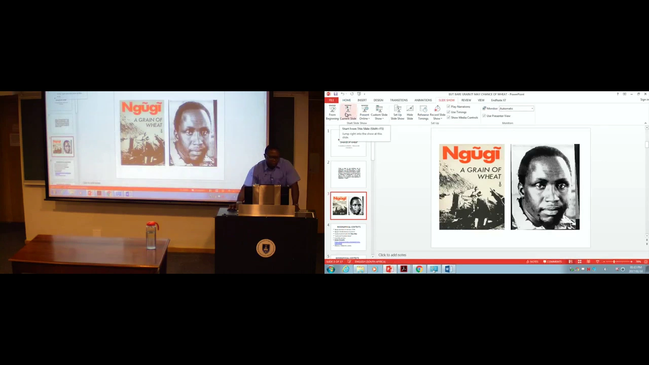 Christopher Ouma   Modern African literature 1
