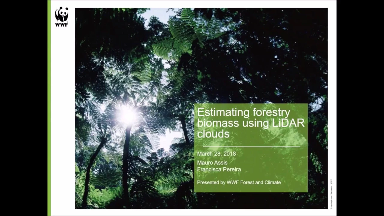 REDD+ Learning Session 60: Estimating Forest Biomass using LiDAR Clouds