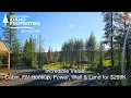 Incredible Value Cabin Power Well Idaho Land for 299K