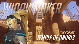 Widowmaker on Temple of Anubis - Overwatch Low Gravity