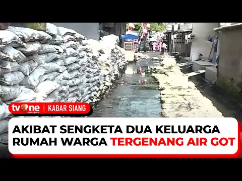 100 Rumah Warga Tergenang Air Got Akibat Sengketa Dua Keluarga di Jakbar