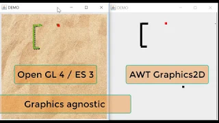 Snake 2D java game development