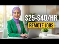 Remote Jobs with 25 Potential Start Applying This Week
