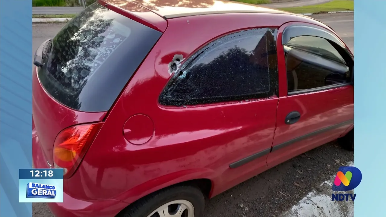 Pai e filho são presos suspeitos de balear segurança em Pinhalzinho