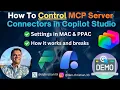 How to Control MCP Server Connectors in Copilot Studio