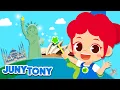 Pontos Turisticos Monumentos do Mundo Musica Infantil JunyTony em Portugues