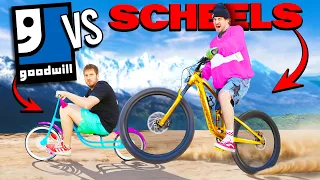 Thrift Store vs Mega Store Mountain Bikes!