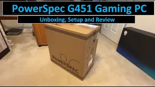 PowerSpec G451 Gaming PC Review