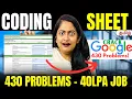 Only CODING Problems to solve CRACK 30-40LPA JOBs Tamil