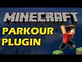 Parkour minigame in Minecraft with Parkour Plugin