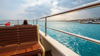 A Peaceful Voyage by Ship | The Sea, the Horizon, and Tranquil Moments 🚢