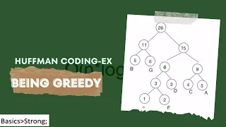 Huffman Coding Algorithm Explained Data Compression using Greedy Technique PART-1