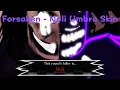 Roblox Forsaken - Noli Umbra Skin Gameplay