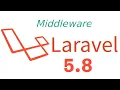 Laravel 5 8 tutorial how to use Middleware