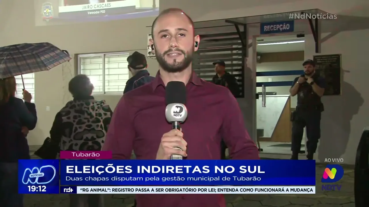 Duas chapas disputam pela gestão municipal em eleições indiretas na cidade de Tubarão