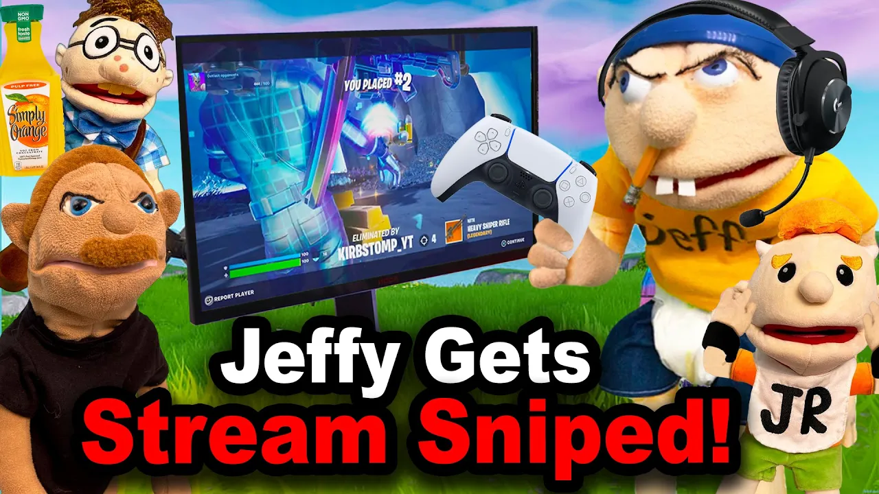 SML Movie: Jeffy Gets Stream Sniped!