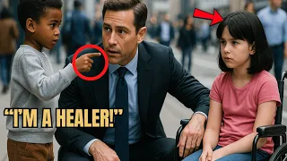 پسرک گدا گفت آقا من می توانم دخترتان را دوباره راه ببرم میلیاردر جا خورد و خشکش زد 