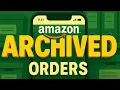 How to View Archived Orders on Amazon App