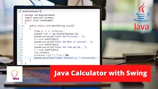 Java Calculator with Swing Java Project