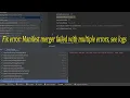 How to fix Manifest merger failed with multiple errors Api Android 12 Android Studio Tech MadBD