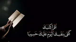 وكل انسان الزمناه طائره في عنقه روعه للشيخ المنشاوي رحمه الله دندنها