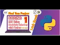 IOT blockchain Technology with Python Final Year Project in