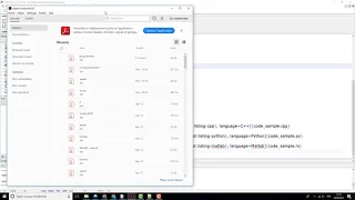 Script LATEX that display listing code for c python and matlab