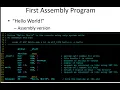 Helloworld x86 Assembly Program
