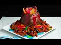 A Show-Stopping Volcano Cake That Will Shock Your Family Tasty