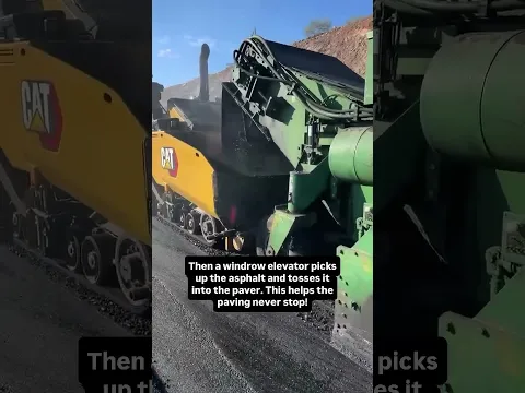 A one of a kind smell #asphalt #cat #oil #pave