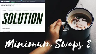 Minimum Swaps 2 Interview Preparation Kit HackerRank Problem Solution in C Brute Force n 2