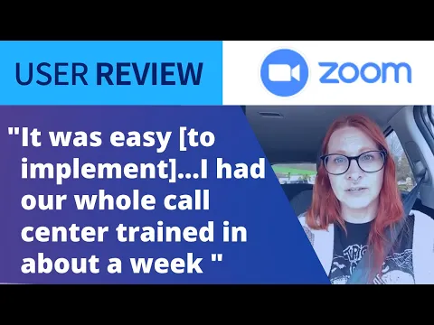 Thumbnail for User Review: Zoom Supports A Cloud-Based Business With Its Virtual Capabilities