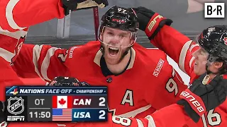 connor mcdavid wins it for canada vs usa in overtime thriller 4 nations face off championship