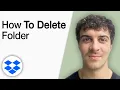 How to Delete Folder in Dropbox 2025 Full Guide