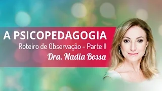 ROTEIRO DE OBSERVAÇÃO - Parte II