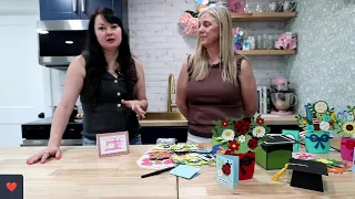 May Crafts Live with Carina Gardner Lori Whitlock Melissa Esplin Spring Summer Projects