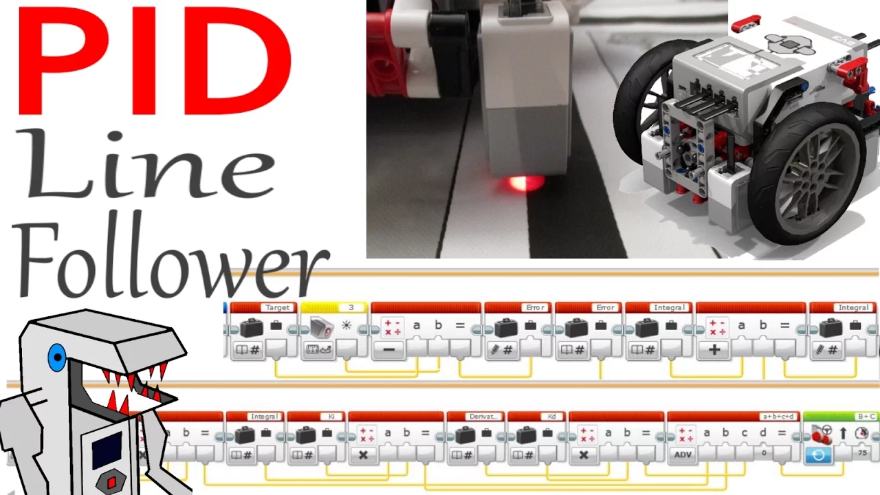 PID Line Follower for EV3 - The Ultimate Line Follower!