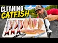 Catfish Cleaning Challenge Fillet Knife vs Old-School Skinning Who s Faster