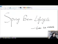 Spring Bean Lifecycle Creation - Custom Init Method