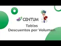 Lagu CENTUM - Tablas. Descuentos por Volumen